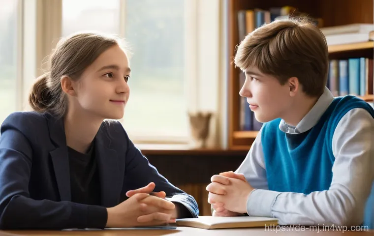 비언어적 커뮤니케이션에서의 피드백 기술 - **Prompt:** A group of diverse young adults (approximately 16-18 years old), casually dressed in mod... 비언어적 커뮤니케이션에서의 피드백 기술 - **Prompt:** A group of diverse young adults (approximately 16-18 years old), casually dressed in mod...